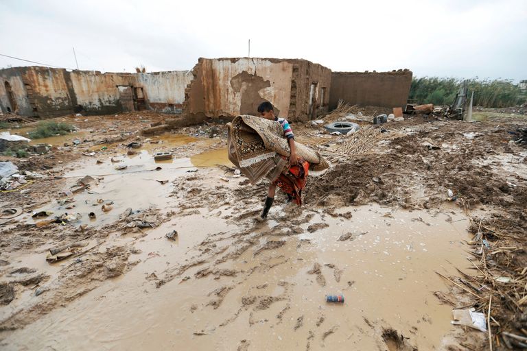 أمطار غزيرة في العراق