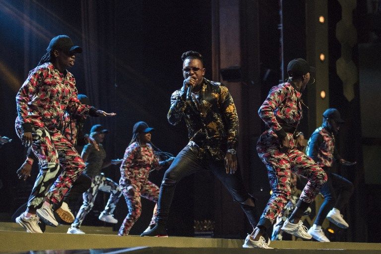 راقصون من غانا شاركوا في مهرجان أفريما