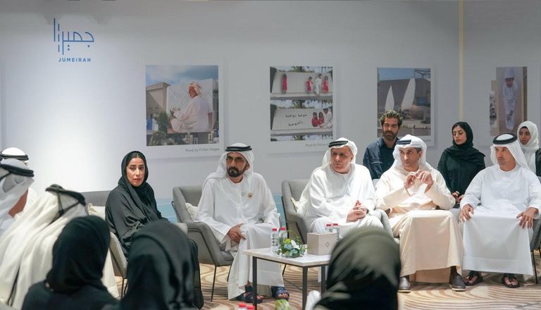 الشيخ محمد بن راشد آل مكتوم يشهد إطلاق "مشروع جميرا" 