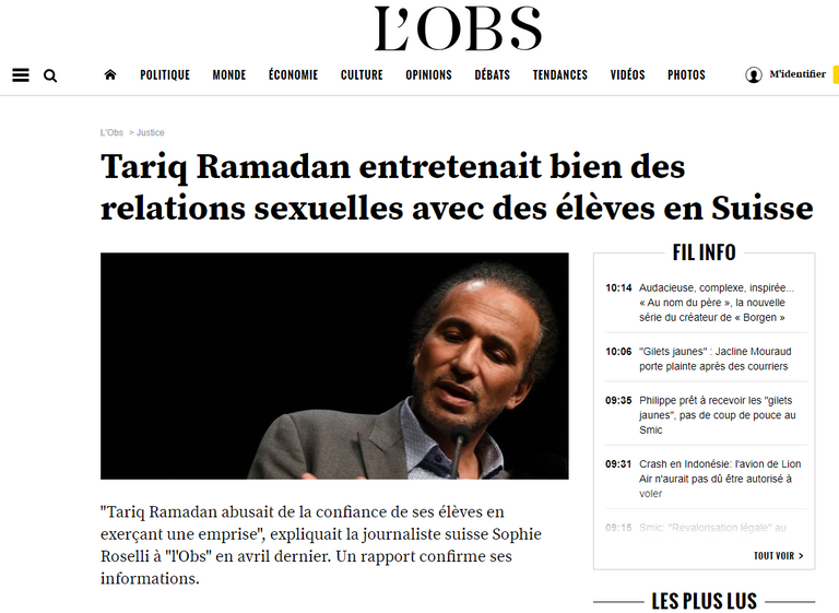 طارق رمضان حفيد مؤسس تنظيم الإخوان - أرشيفية