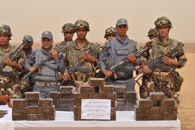 آخر كمية من الكيف المعالج