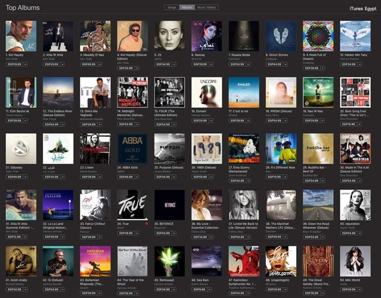 عمرو دياب وشيرين عبدالوهاب