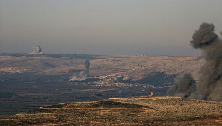 قصف تركي على منطقة عفرين السورية- أرشيفية رجب طيب أردوغان