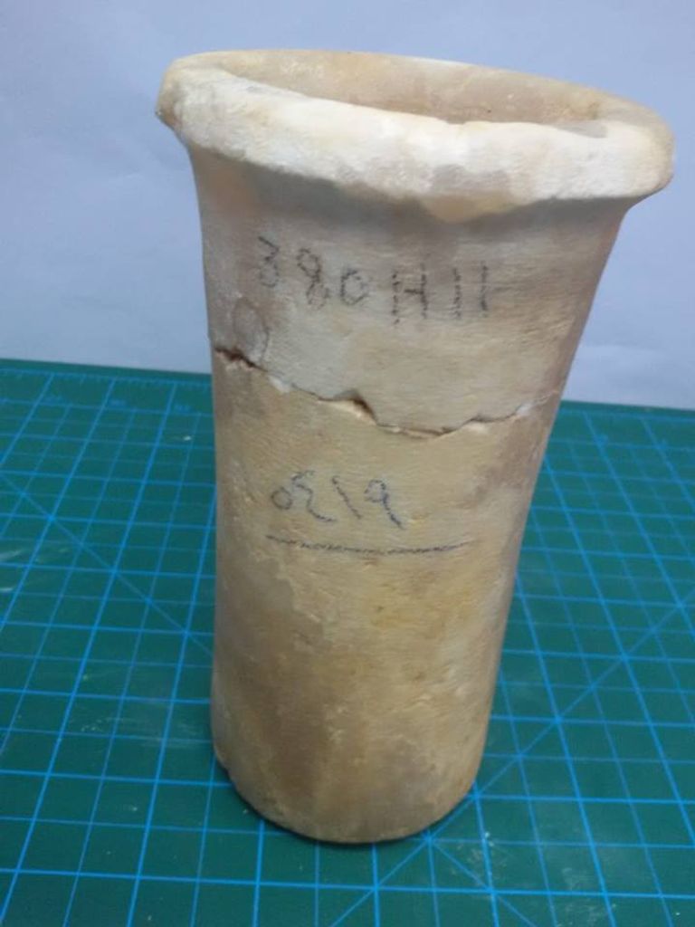 من القطع الأثرية المنضمة لمتحف الحضارة بالفسطاط