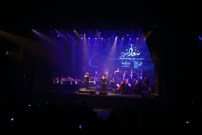 سعاد ماسي في حفلها بالقاهرة