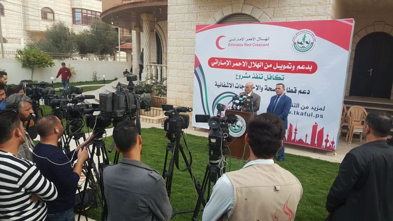 بدعم إماراتي.. 10 مشاريع إغاثية لمرضى وجرحى غزة