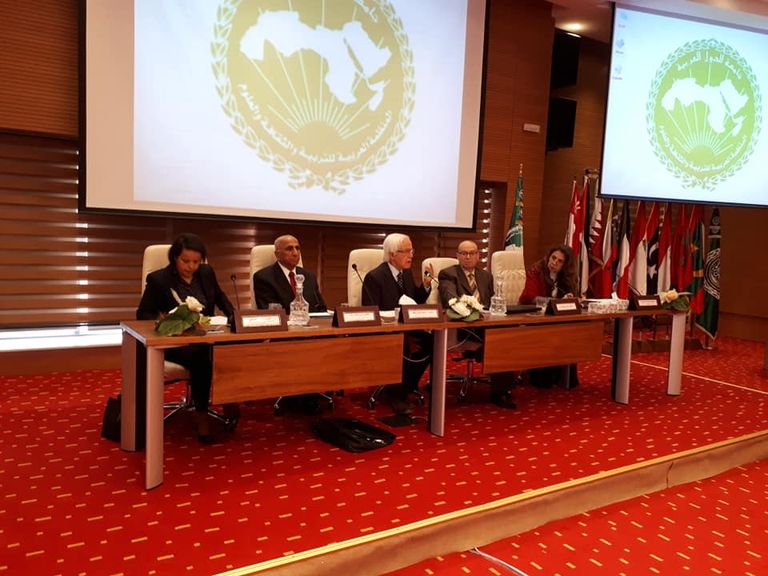 جانب من فعاليات مؤتمر "التنوع الإثني والثقافي بالوطن العربي"