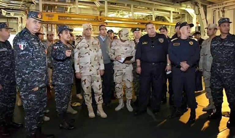 جانب من ختام تدريبات "ميدوزا-7"