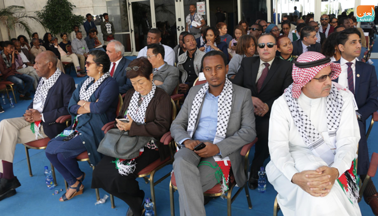 إحياء يوم التضامن العالمي مع الشعب الفلسطيني بأديس أبابا السفير الفسطيني لدى إثيوبيا والاتحاد الأفريقي نصري أبوجيش