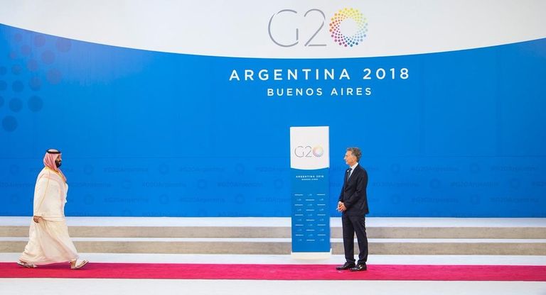رئيس الأرجنتين يستقبل ولي العهد السعودي محمد بن سلمان وبوتين في قمة مجموعة العشرين