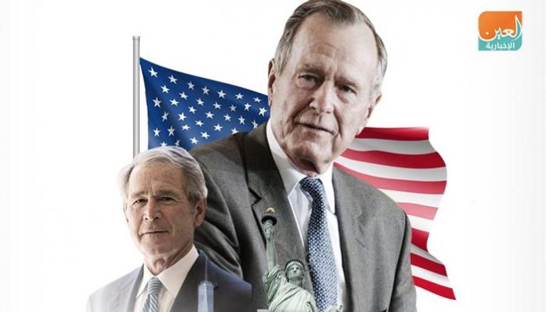 الرئيس الأمريكي السابق جورج بوش الأب