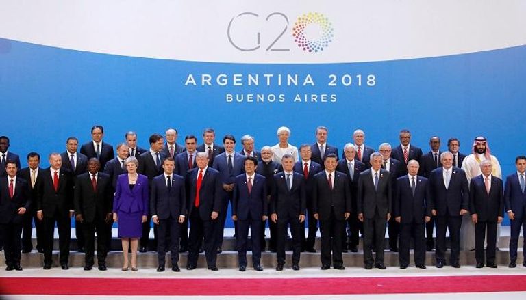 قمة قادة مجموعة العشرين في العاصمة الأرجنتينية بوينس آيرس