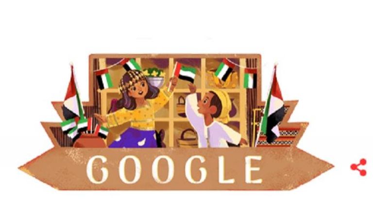 جوجل يحتفل باليوم الوطني الإماراتي 