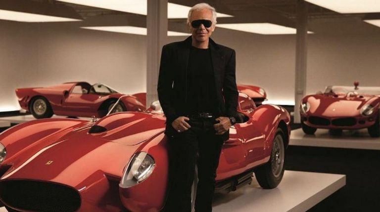 رجل الموضة الأمريكي "رالف لورين" 