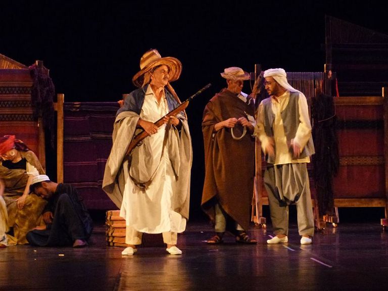 مسرحية حدة يا حدة آخر صورة للفنانة الجزائرية الراحلة بقَّار حَدَّة - أرشيفية