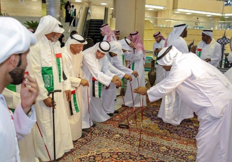 مطار الملك خالد الدولي يحتفي باليوم الوطني الإماراتي الـ47