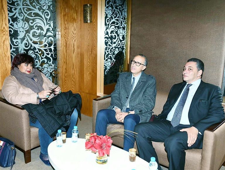 الدكتور إيناس عبدالدايم وزيرة الثقافة المصرية