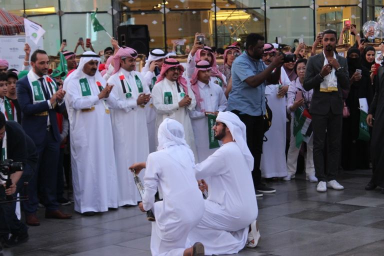 الملحقية الثقافية السعودية تحتفل باليوم الوطني الإماراتي