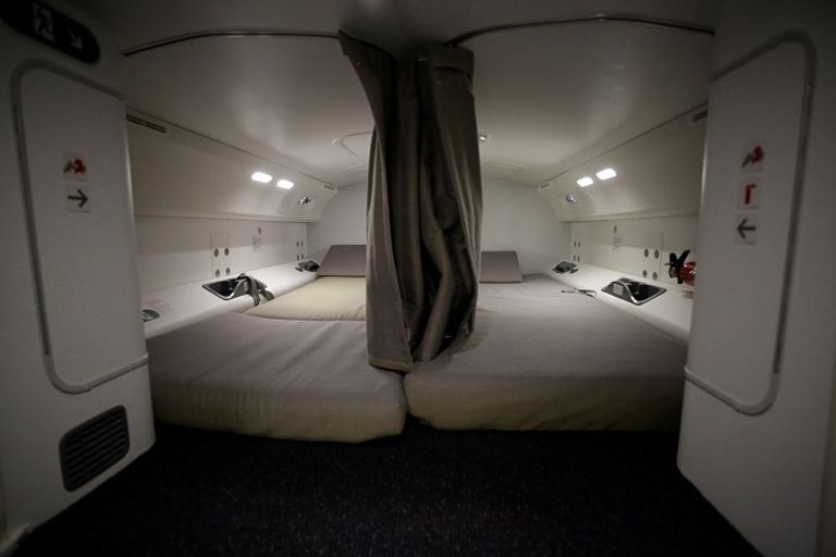 الطائرة الرئاسية المكسيكية من الداخل الطائرة الرئاسية المكسيكية - رويترز