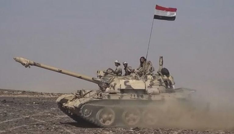 آلية عسكرية تابعة للجيش اليمني - أرشيفية