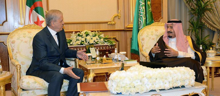 استقبال العاهل السعودي لرئيس الوزراء الجزائري الأسبق في نوفمبر 2016 قفزة كبيرة في العلاقات الاقتصادية بين السعودية والجزائر