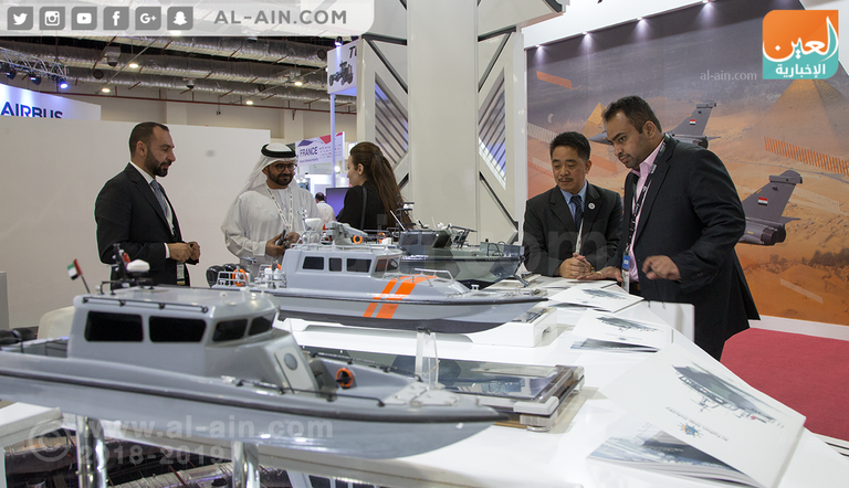 الجناح الإماراتي بمعرض أيديكس 2018 بالقاهرة