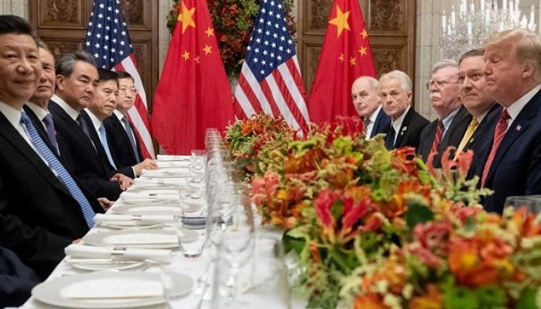 عشاء عمل الرئيسين الأمريكي والصيني - بلومبرج