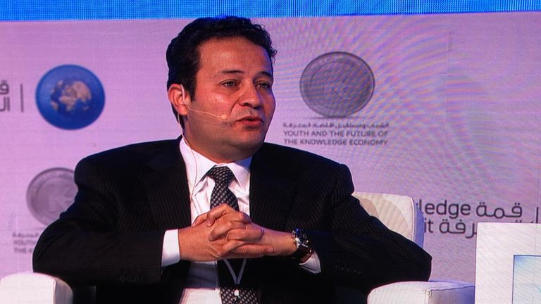 جلسة "الشباب.. قادة التغيير نحو اقتصاد المعرفة"