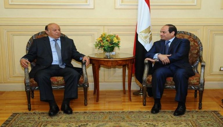 الرئيس المصري ونظيره اليمني - أرشيفية