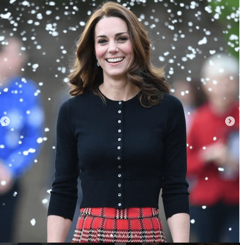 "اللوك" الأول لكيت ميدلتون لبدء الاحتفال بأعياد الميلاد لعام 2018