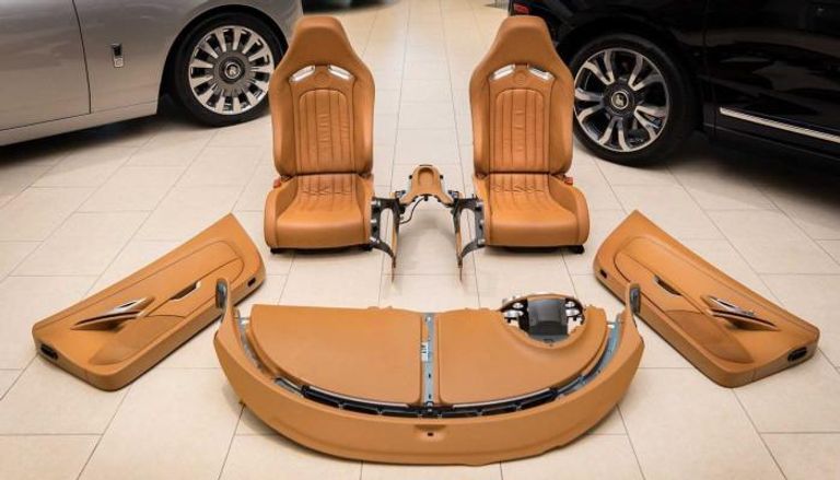  الصالون الداخلي لسيارة Veyron