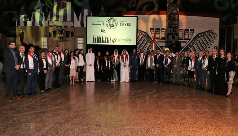 جانب من احتفال سفارة الإمارات في كندا باليوم الوطني الـ47
