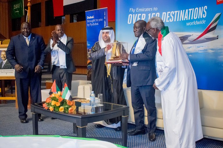 جانب من احتفال سفارة الإمارات في كندا باليوم الوطني الـ47