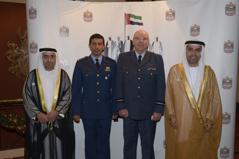 جانب من احتفال سفارة الإمارات في كندا باليوم الوطني الـ47