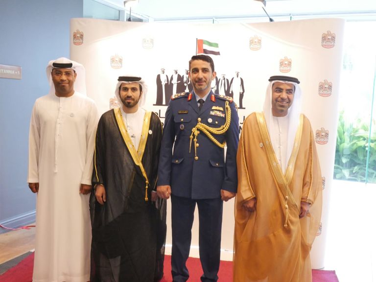 جانب من احتفال سفارة الإمارات في كندا باليوم الوطني الـ47