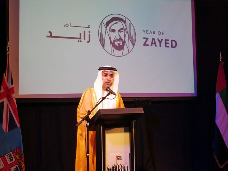 جانب من احتفال سفارة الإمارات في كندا باليوم الوطني الـ47