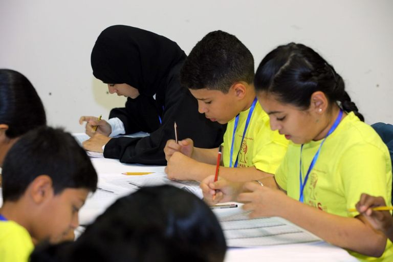 أطفال الشارقة يشاركون في مسابقة