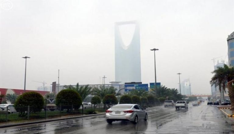 طقس ممطر في الرياض - أرشيفية