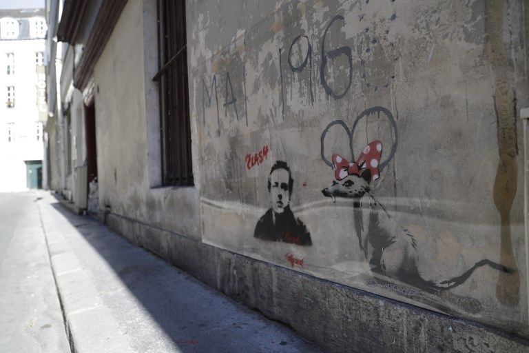 معرض يضم أعمالا فنية لبانكسي - أرشيفية