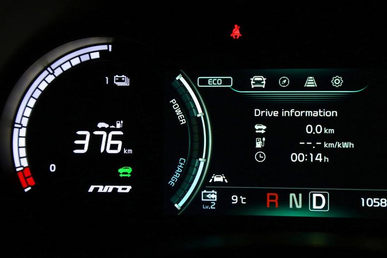 السيارة كيا E-Niro الكهربائية الجديدة