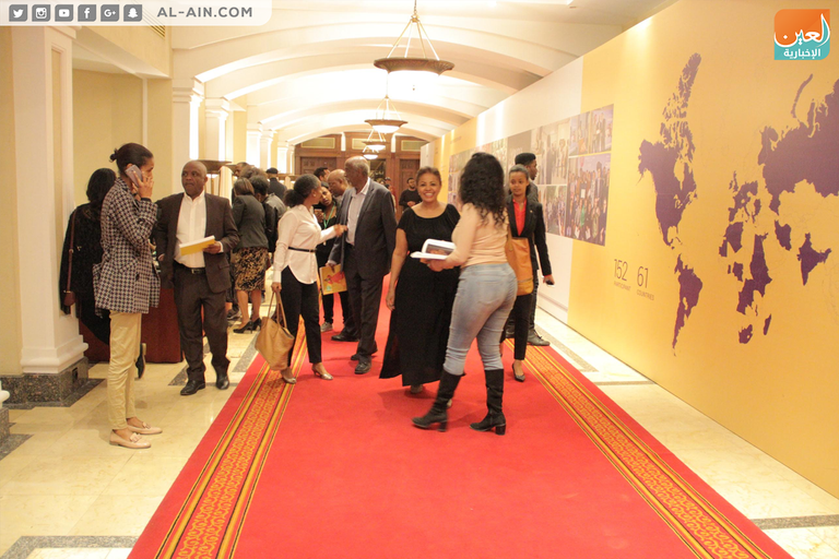 جانب من الحضور بمعرض أديس أبابا الدولي للتصوير الفوتوغرافي
