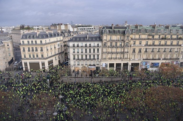 احتجاجات باريس السبت