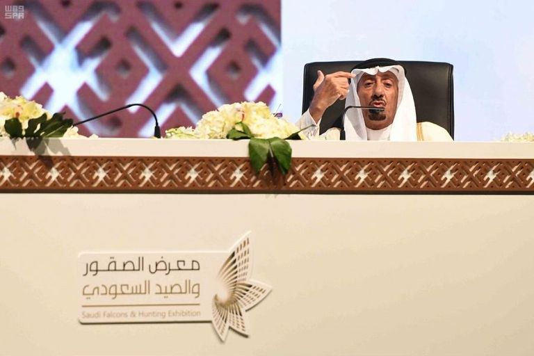 إقبال الجماهير على معرض الصقور الأول بالسعودية