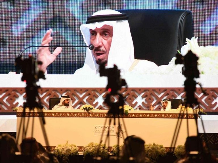 إقبال الجماهير على معرض الصقور الأول بالسعودية