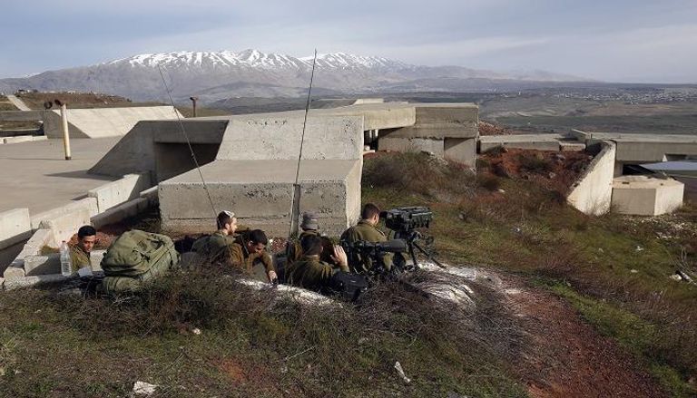 جنود إسرائيليون على الحدود مع لبنان- صورة أرشيفية