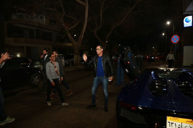 محمد رمضان في ندوة