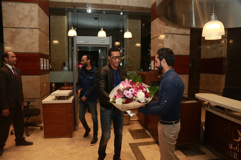 محمد رمضان في ندوة