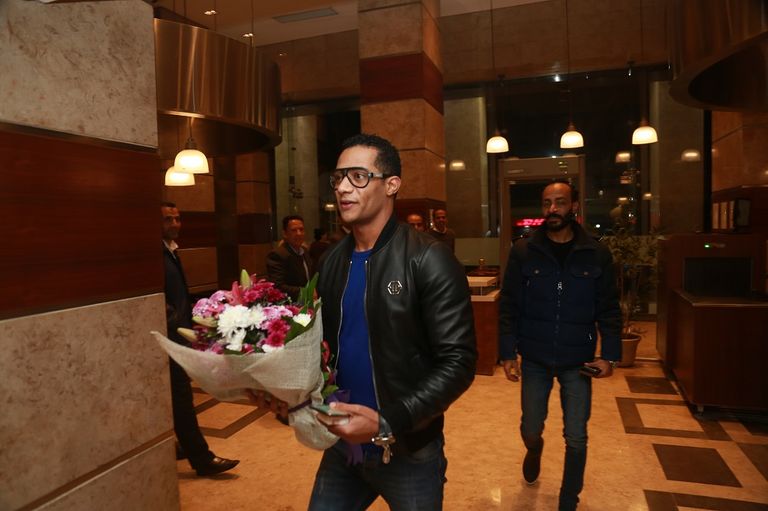 محمد رمضان في ندوة