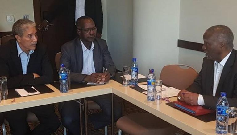 جانب من اللقاءات المكثفة بأديس أبابا لتحقيق السلام في السودان