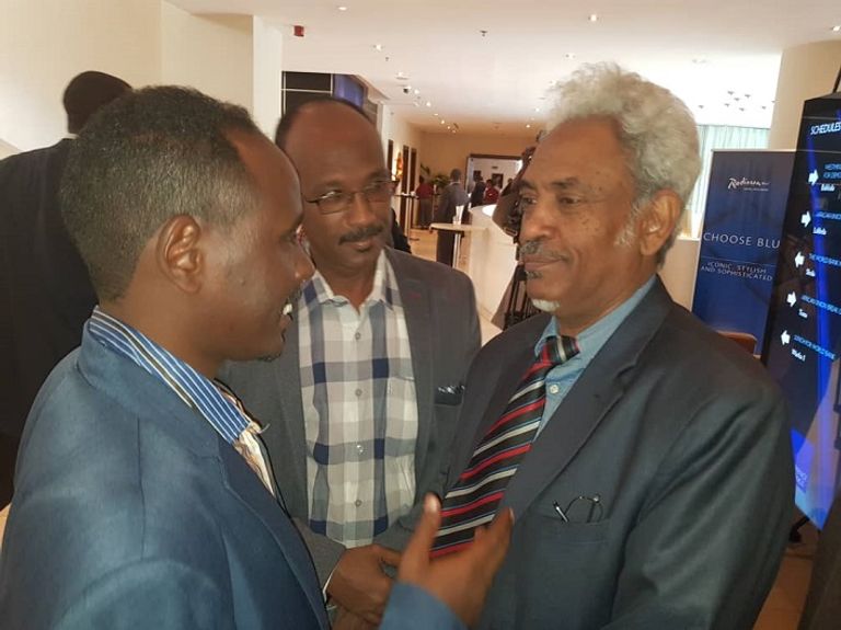 جانب من اللقاءات المكثفة بأديس أبابا لتحقيق السلام في السودان